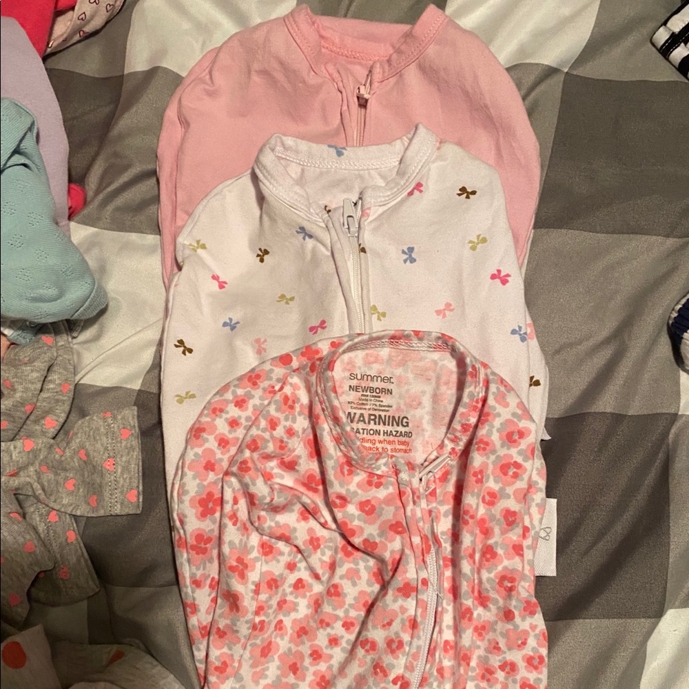 Newborn sleep sacks